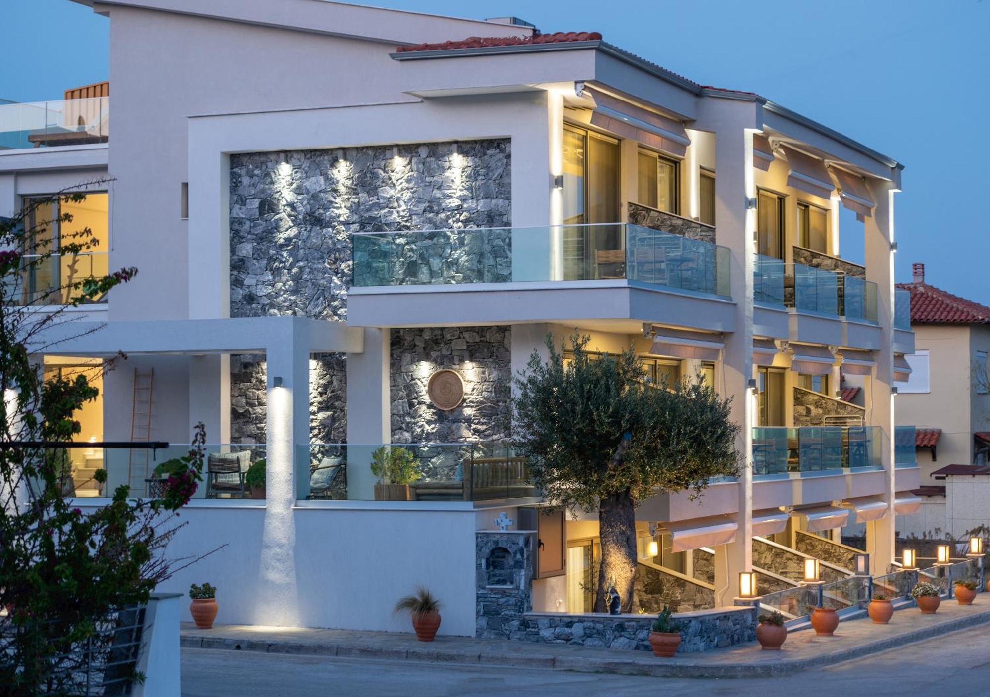 Ikies Apollon Boutique Hotel Sarti Ngoại thất bức ảnh